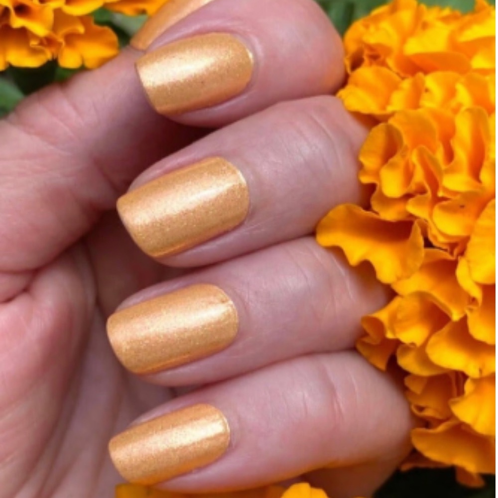 Color Street: Tangerine Tempo nail Polish Strips